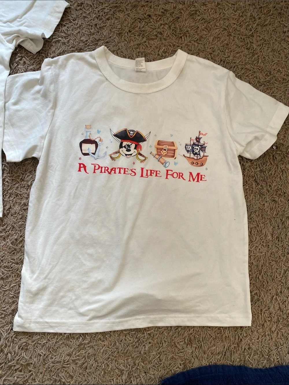 A Pirate's Life For Me Kids T-Shirt - White